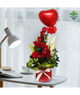 CAJA DECORADA ECLIPSE DE AMOR 